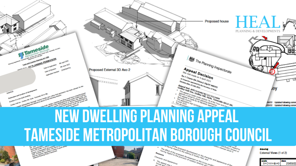 Tameside Metropolitan Borough Council Planning Appeal New Build Dwelling