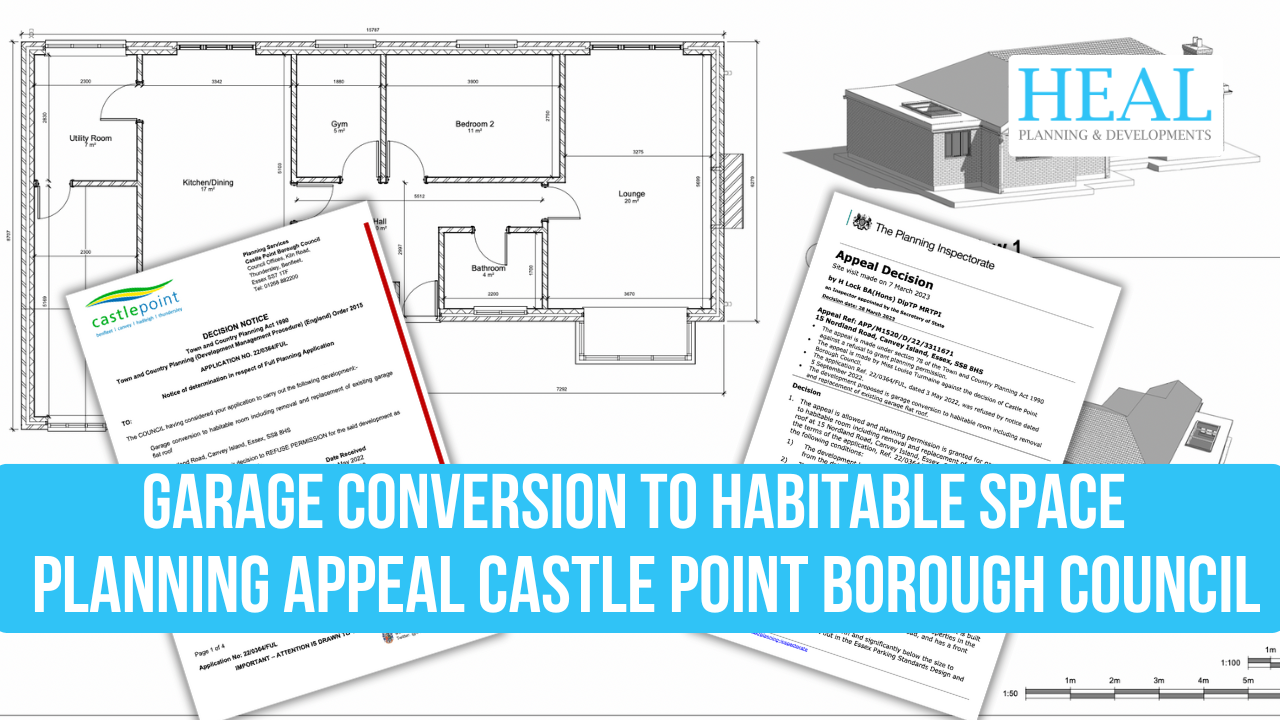 Garage Conversion Planning Appeal Castle Point Borough Council ...