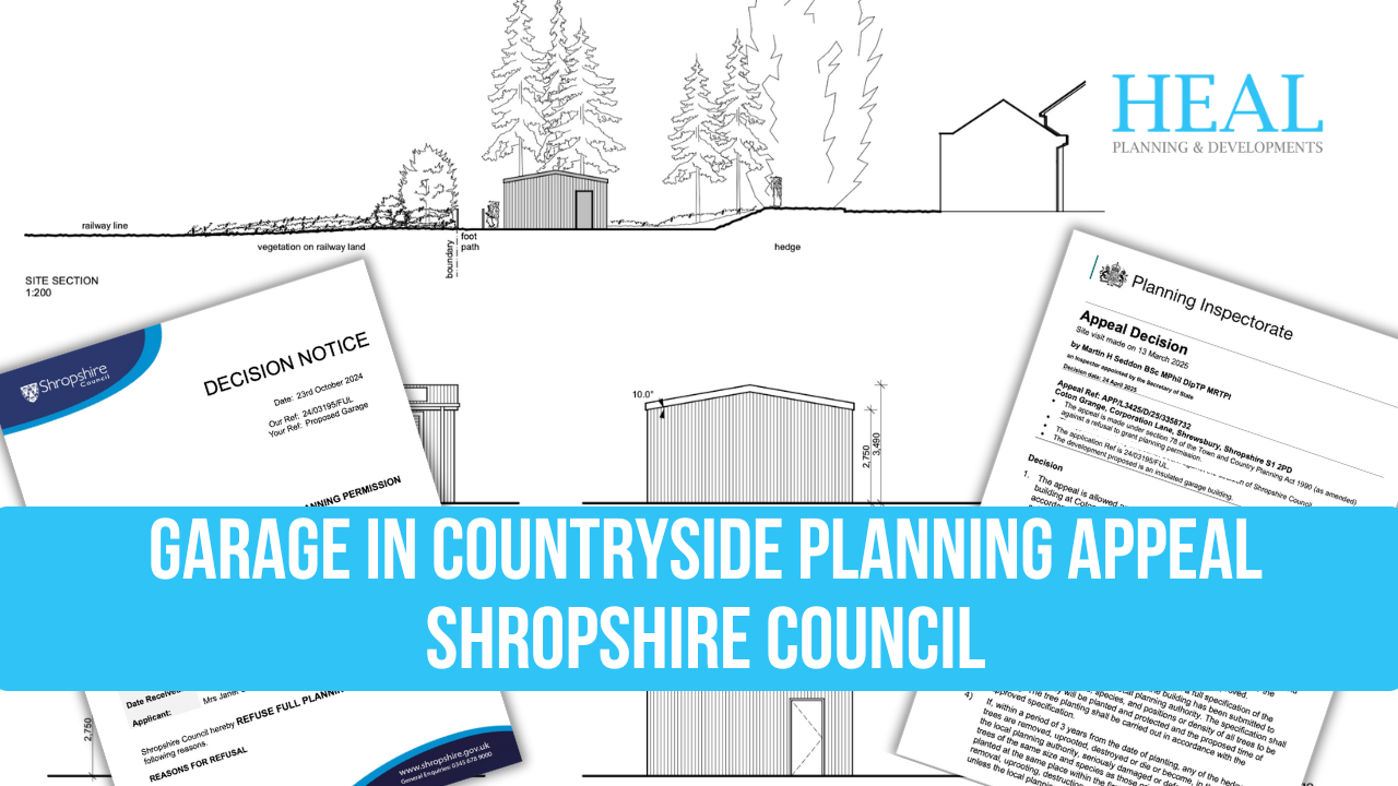 Planning Appeal Success Refused Garage Plans Approved in Rural ...